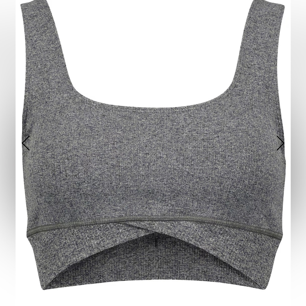 THE UPSIDE Gray Sports Bra